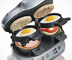 Housewarming Gifts For Men Dual Breakfast Sandwich Maker