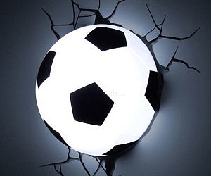 3D Sports Soccer Ball Lamp