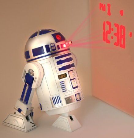 Star Wars R2-D2 Projection Alarm Clock